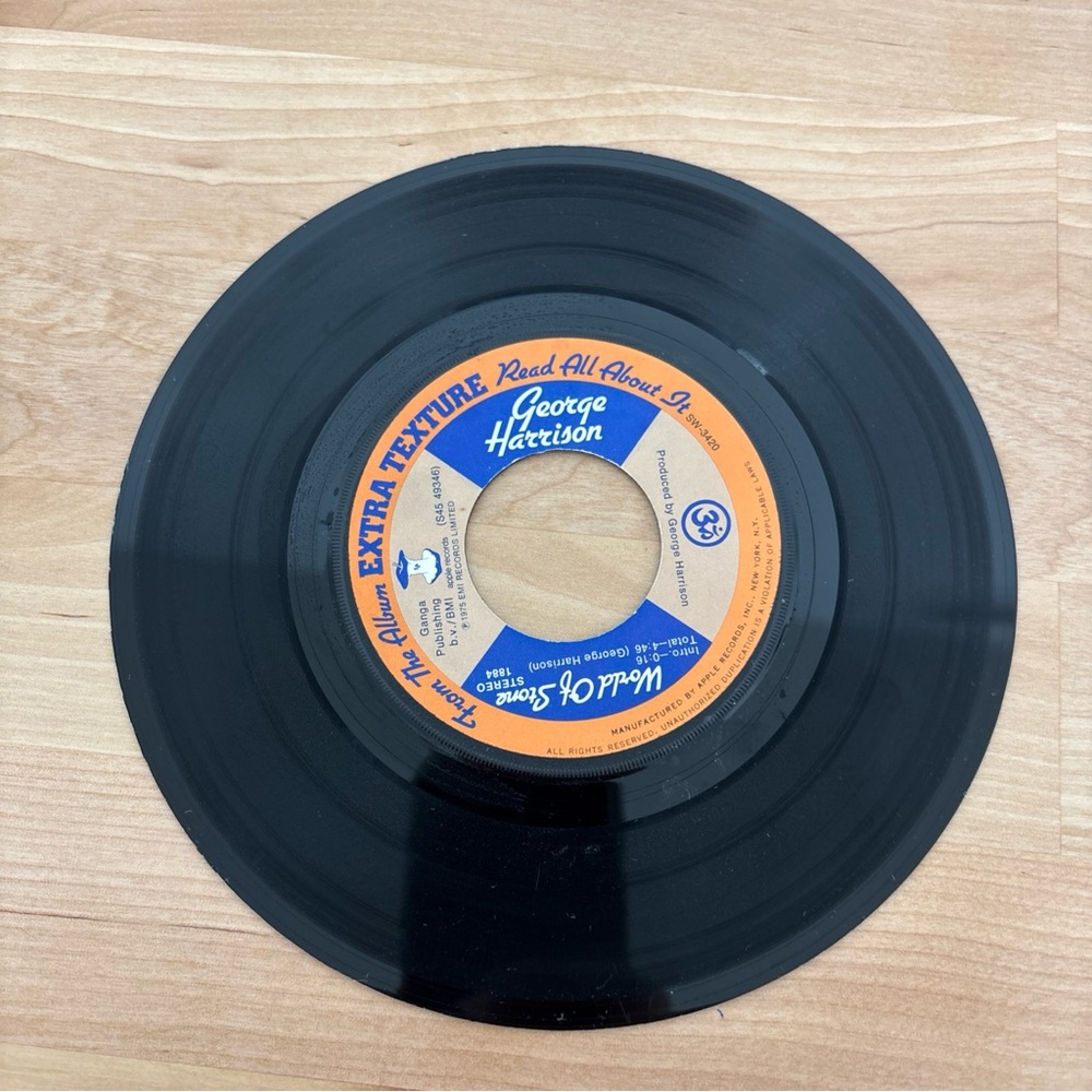 George Harrison Vinyl Record - Picture 4 of 5